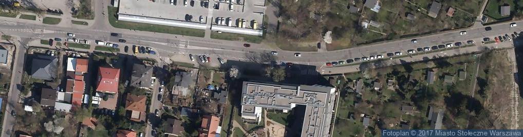 Zdjęcie satelitarne Paczkomat InPost WAW138H