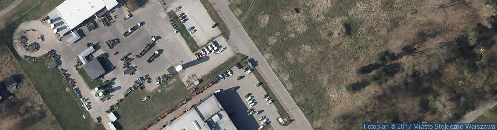 Zdjęcie satelitarne Paczkomat InPost WAW140A