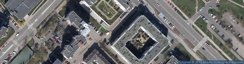 Zdjęcie satelitarne Paczkomat InPost WAW143M