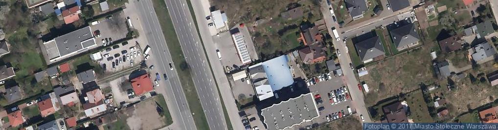 Zdjęcie satelitarne Paczkomat InPost WAW145M