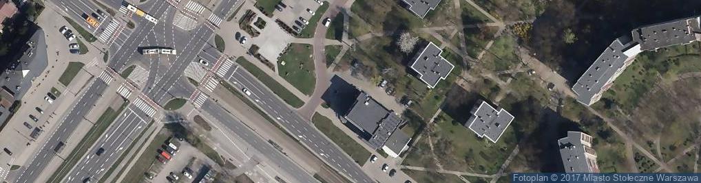 Zdjęcie satelitarne Paczkomat InPost WAW149A