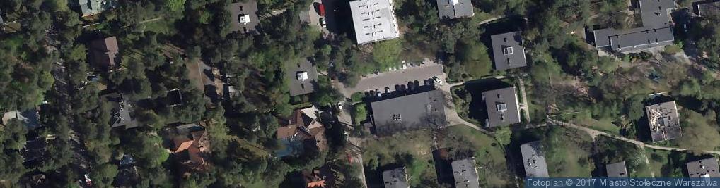 Zdjęcie satelitarne Paczkomat InPost WAW14APP