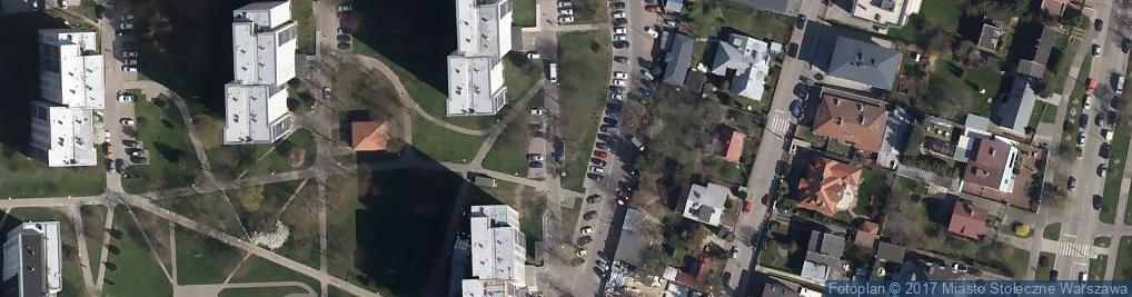 Zdjęcie satelitarne Paczkomat InPost WAW154AP