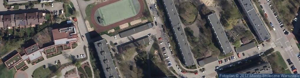 Zdjęcie satelitarne Paczkomat InPost WAW15M