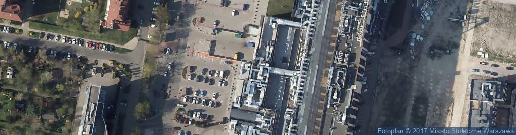 Zdjęcie satelitarne Paczkomat InPost WAW165A