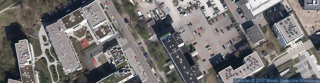 Zdjęcie satelitarne Paczkomat InPost WAW173A