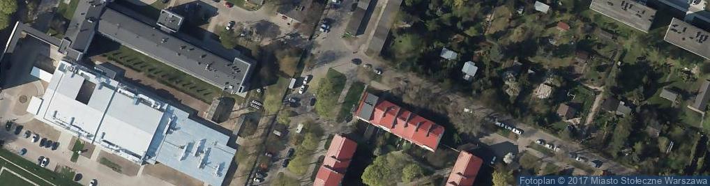 Zdjęcie satelitarne Paczkomat InPost WAW176AP