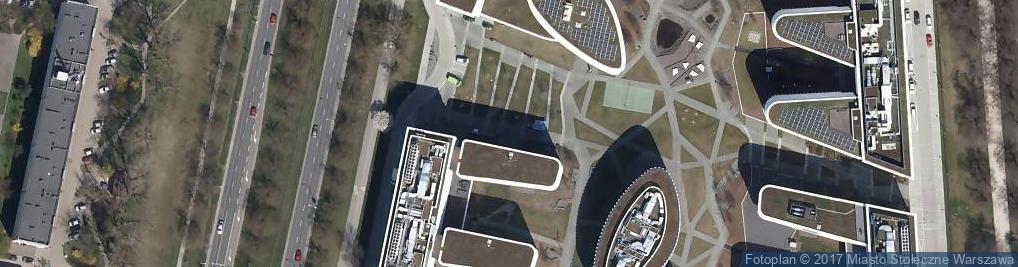 Zdjęcie satelitarne Paczkomat InPost WAW17M