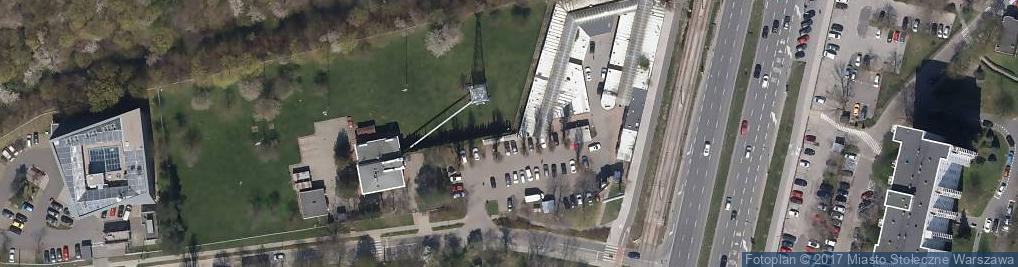 Zdjęcie satelitarne Paczkomat InPost WAW182M