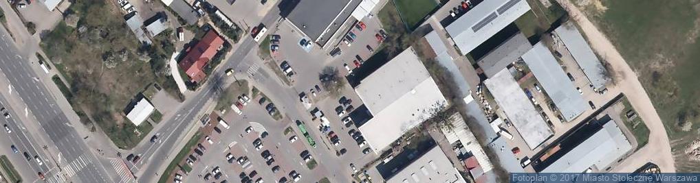 Zdjęcie satelitarne Paczkomat InPost WAW200AP