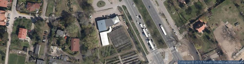 Zdjęcie satelitarne Paczkomat InPost WAW207AP