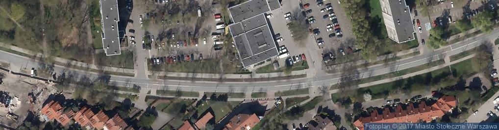 Zdjęcie satelitarne Paczkomat InPost WAW213AP