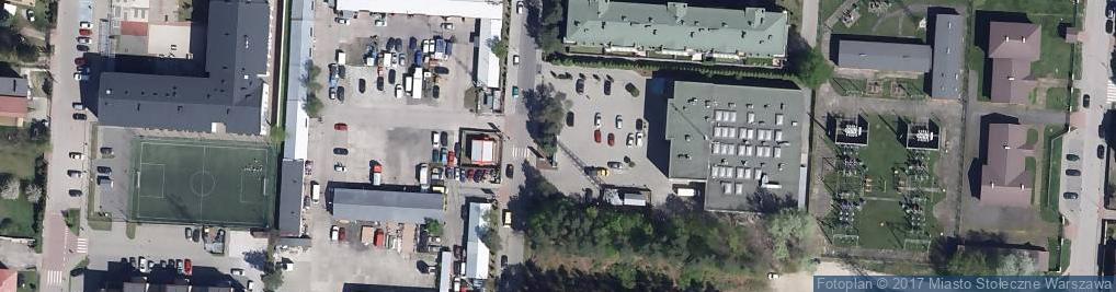 Zdjęcie satelitarne Paczkomat InPost WAW224M