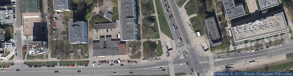 Zdjęcie satelitarne Paczkomat InPost WAW226M