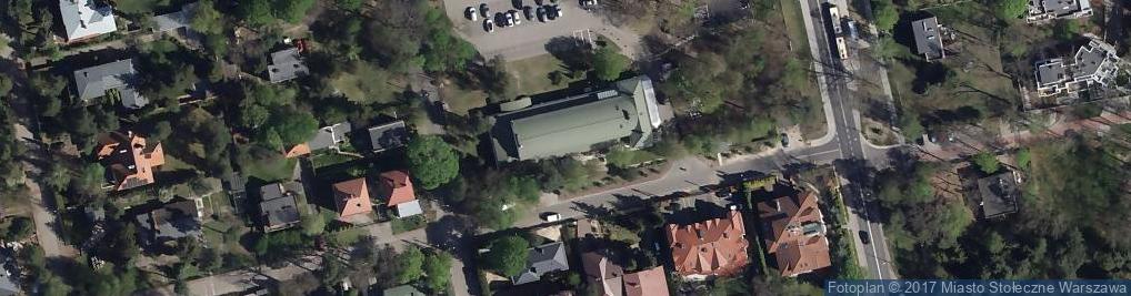 Zdjęcie satelitarne Paczkomat InPost WAW238M