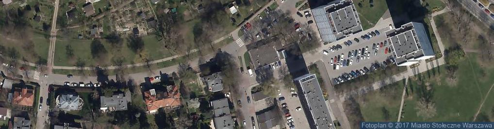 Zdjęcie satelitarne Paczkomat InPost WAW23BAPP