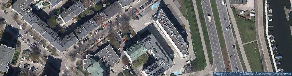 Zdjęcie satelitarne Paczkomat InPost WAW246M