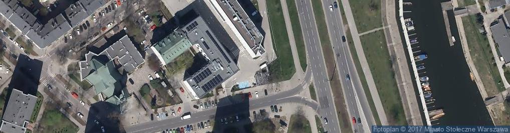 Zdjęcie satelitarne Paczkomat InPost WAW246M