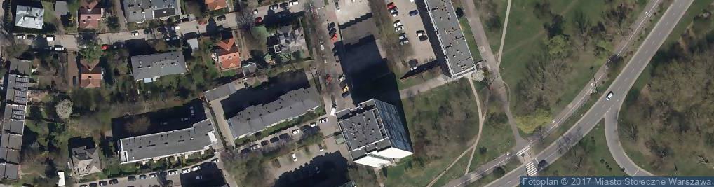 Zdjęcie satelitarne Paczkomat InPost WAW24BAPP