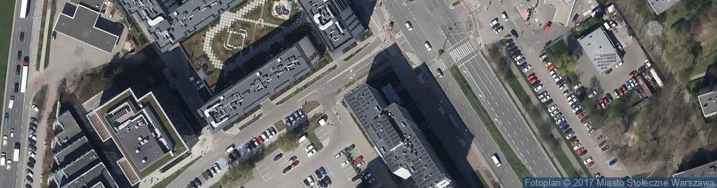 Zdjęcie satelitarne Paczkomat InPost WAW252M