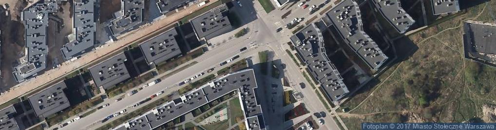 Zdjęcie satelitarne Paczkomat InPost WAW254M