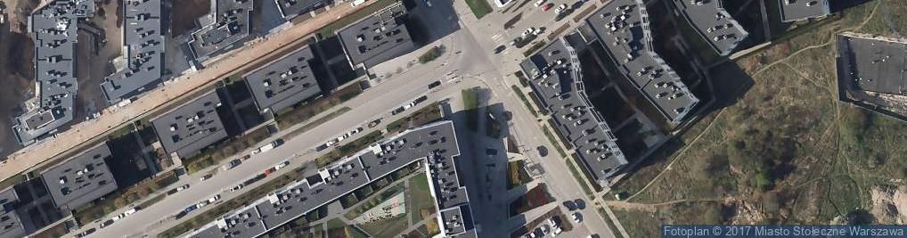 Zdjęcie satelitarne Paczkomat InPost WAW254M