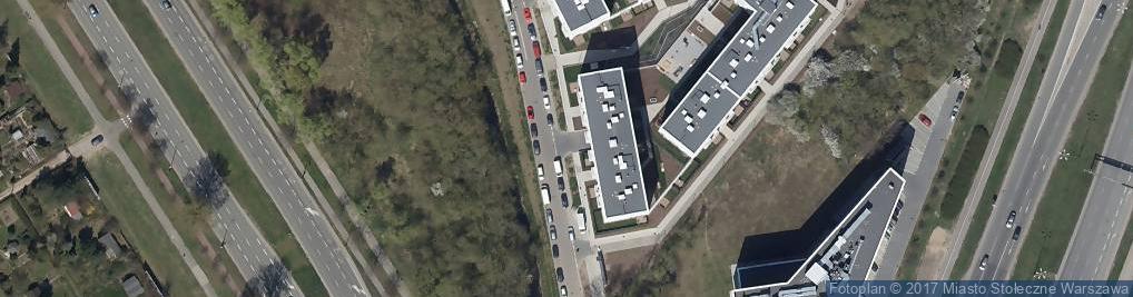 Zdjęcie satelitarne Paczkomat InPost WAW261M