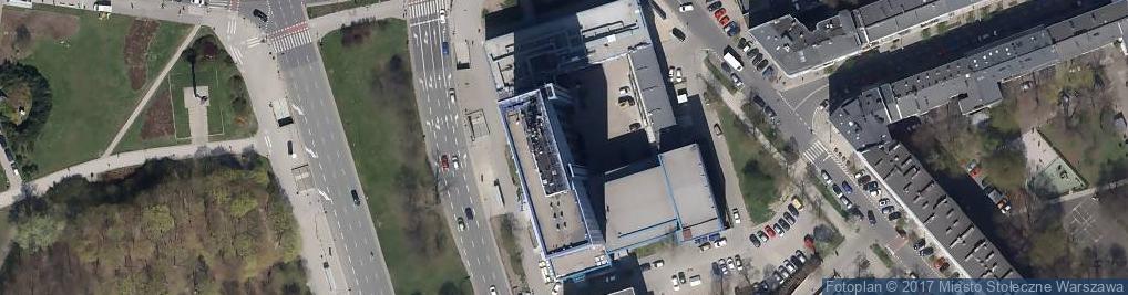Zdjęcie satelitarne Paczkomat InPost WAW274M
