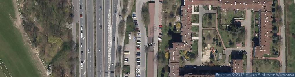 Zdjęcie satelitarne Paczkomat InPost WAW276M