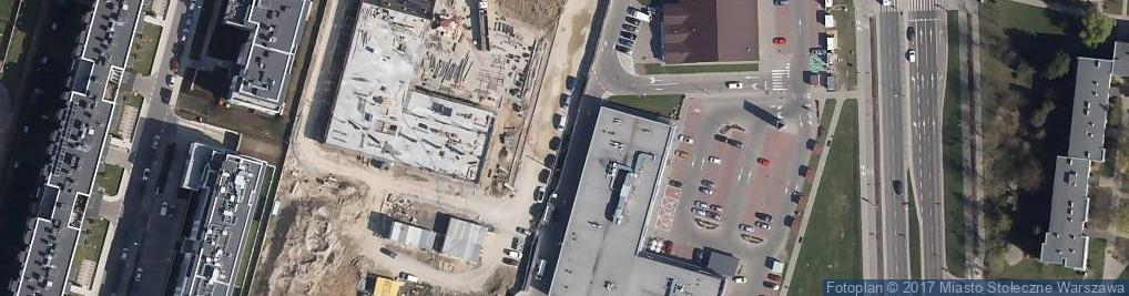 Zdjęcie satelitarne Paczkomat InPost WAW30I