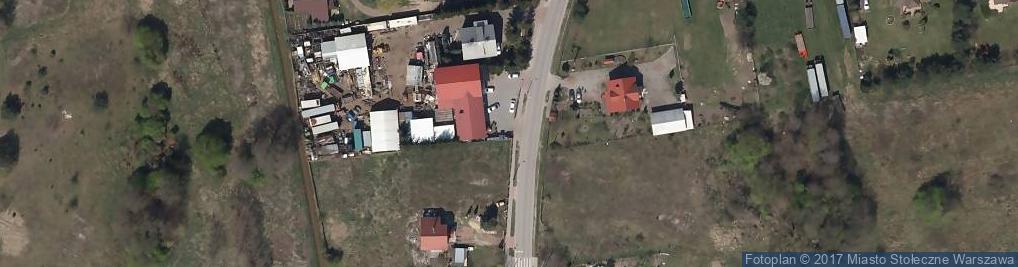 Zdjęcie satelitarne Paczkomat InPost WAW313M