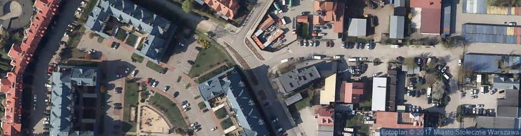 Zdjęcie satelitarne Paczkomat InPost WAW32BAPP