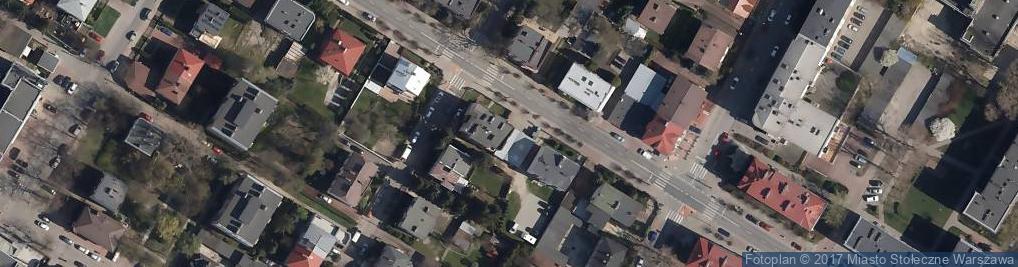 Zdjęcie satelitarne Paczkomat InPost WAW33B