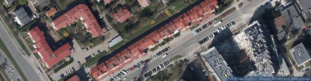 Zdjęcie satelitarne Paczkomat InPost WAW33HP