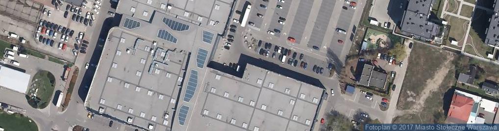 Zdjęcie satelitarne Paczkomat InPost WAW352M