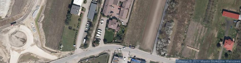 Zdjęcie satelitarne Paczkomat InPost WAW36BAPP