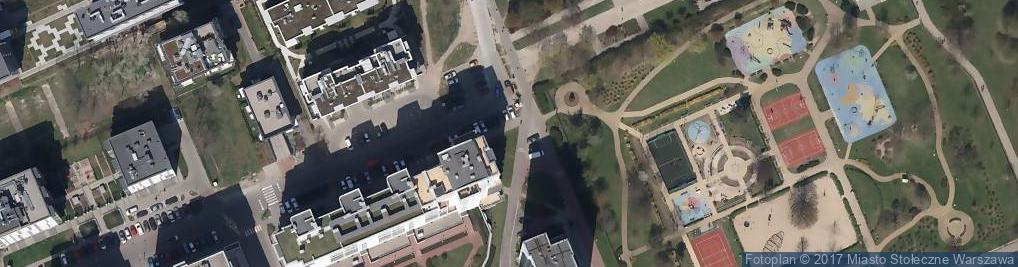 Zdjęcie satelitarne Paczkomat InPost WAW376M