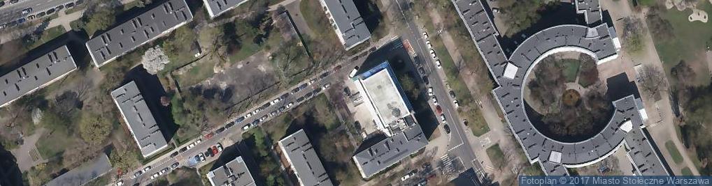 Zdjęcie satelitarne Paczkomat InPost WAW378M