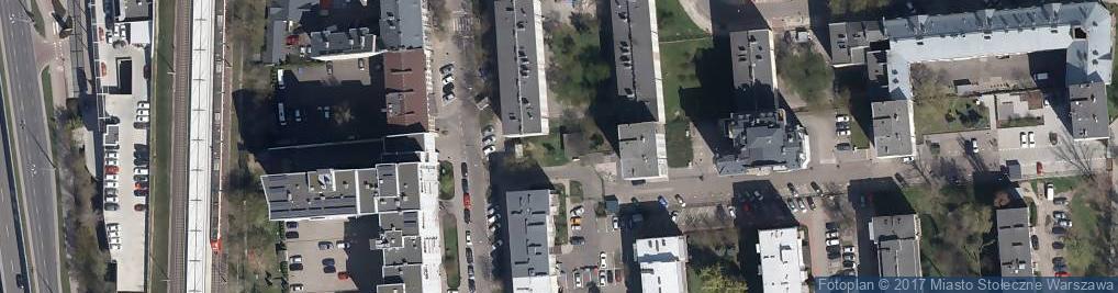Zdjęcie satelitarne Paczkomat InPost WAW381M