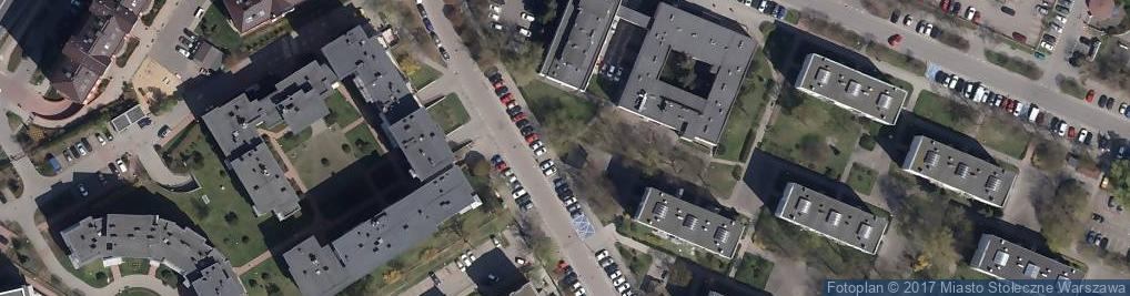 Zdjęcie satelitarne Paczkomat InPost WAW383M