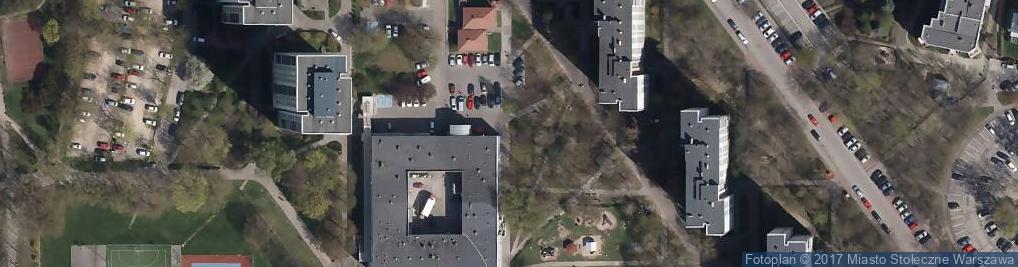 Zdjęcie satelitarne Paczkomat InPost WAW391M