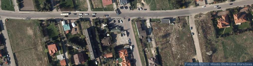 Zdjęcie satelitarne Paczkomat InPost WAW393M