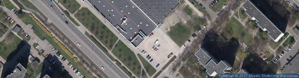 Zdjęcie satelitarne Paczkomat InPost WAW39N