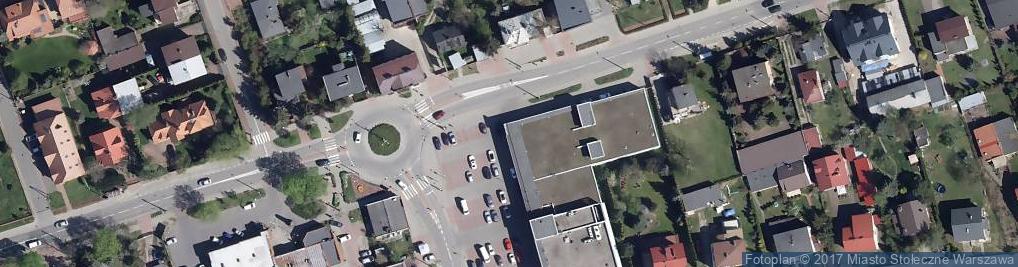 Zdjęcie satelitarne Paczkomat InPost WAW402M