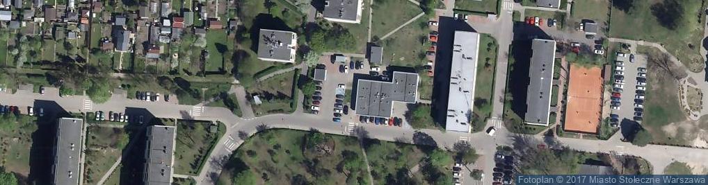 Zdjęcie satelitarne Paczkomat InPost WAW404M