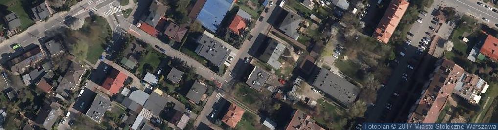 Zdjęcie satelitarne Paczkomat InPost WAW433M