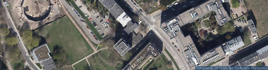 Zdjęcie satelitarne Paczkomat InPost WAW444M