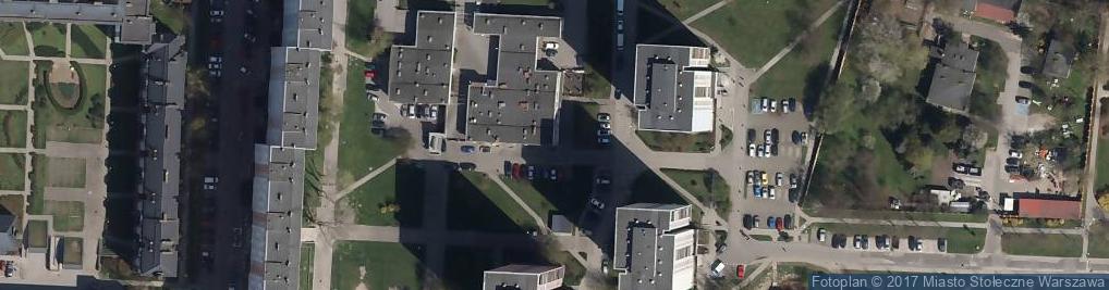Zdjęcie satelitarne Paczkomat InPost WAW472M