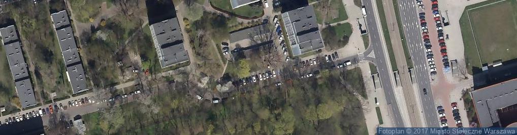 Zdjęcie satelitarne Paczkomat InPost WAW473M
