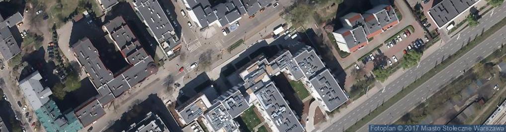 Zdjęcie satelitarne Paczkomat InPost WAW49H